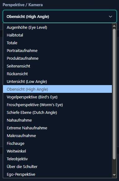Bildstile in PromptCrafter